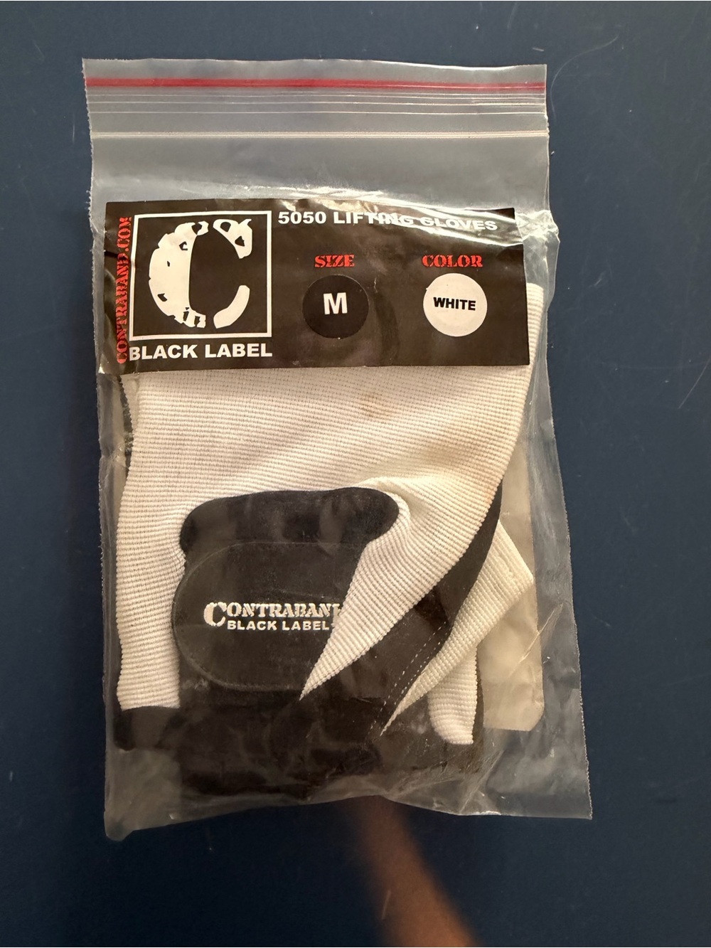 Contraband Black Label 5050 Basic Weight Lifting Gloves